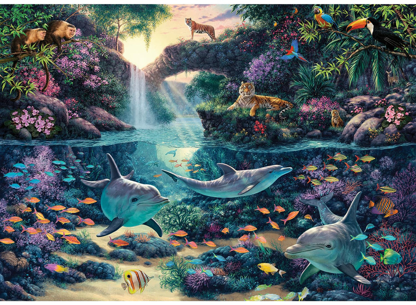 Anatolian Jungle Paradise 3000-Piece Jigsaw Puzzle #4908