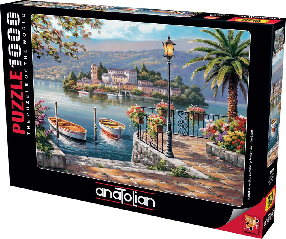 Anatolian Lago Del Porto 1000-Piece Puzzle #3129 | Perre Collection
