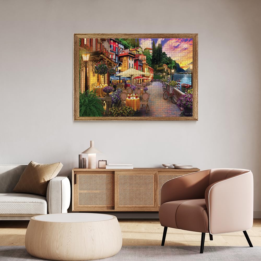 Anatolian Puzzle Lake Como, 2000-Piece Jigsaw Puzzle, Code 3944, Multicolor