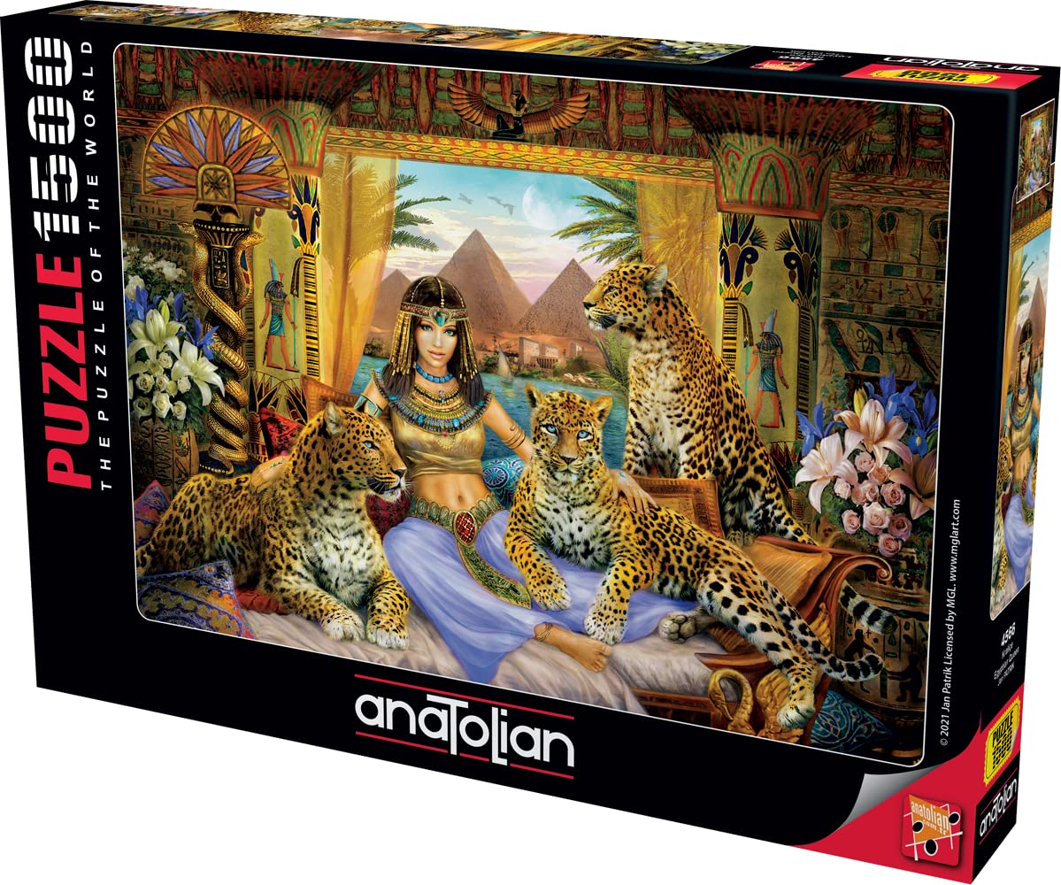 Anatolian Egyptian Queen 1500-Piece Puzzle – Multicolor, 85x60 cm