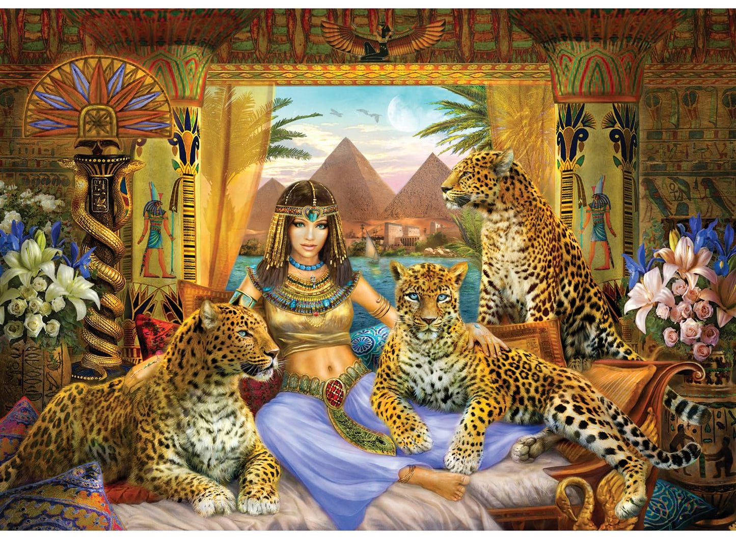 Anatolian Egyptian Queen 1500-Piece Puzzle – Multicolor, 85x60 cm
