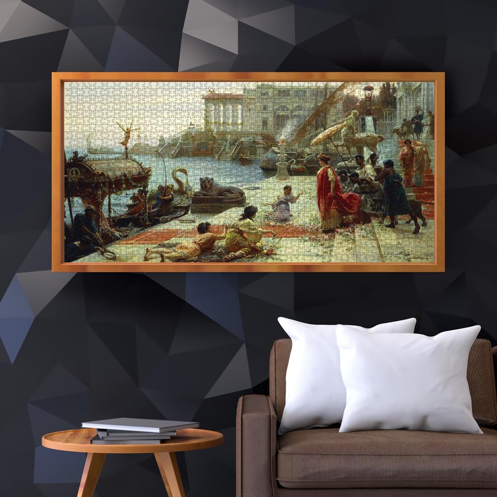 Anatolian Puzzle - The Embarkment of a Roman Queen 1500-Piece Jigsaw Puzzle | Made in Türkiye