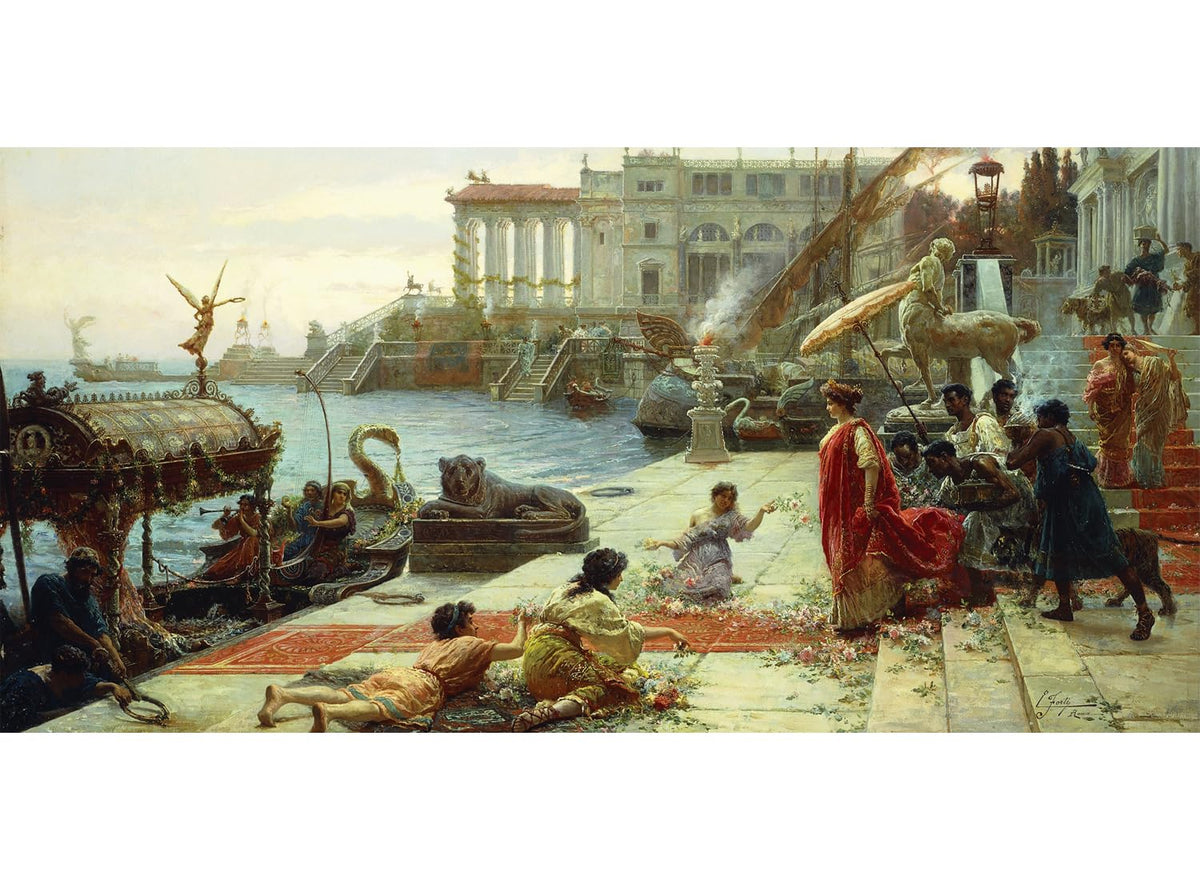 Anatolian Puzzle - The Embarkment of a Roman Queen 1500-Piece Jigsaw Puzzle | Made in Türkiye