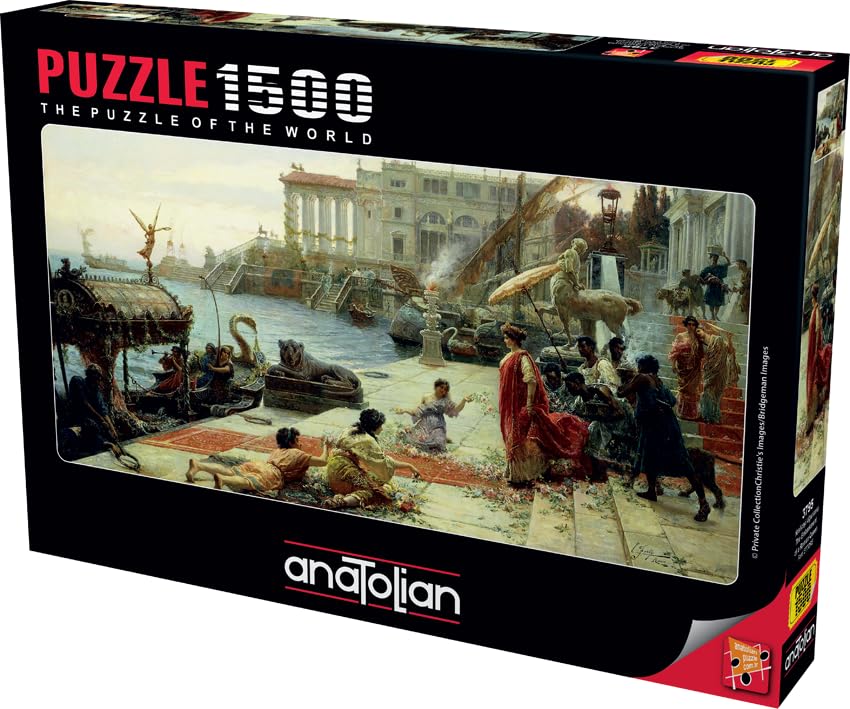 Anatolian Puzzle - The Embarkment of a Roman Queen 1500-Piece Jigsaw Puzzle | Made in Türkiye