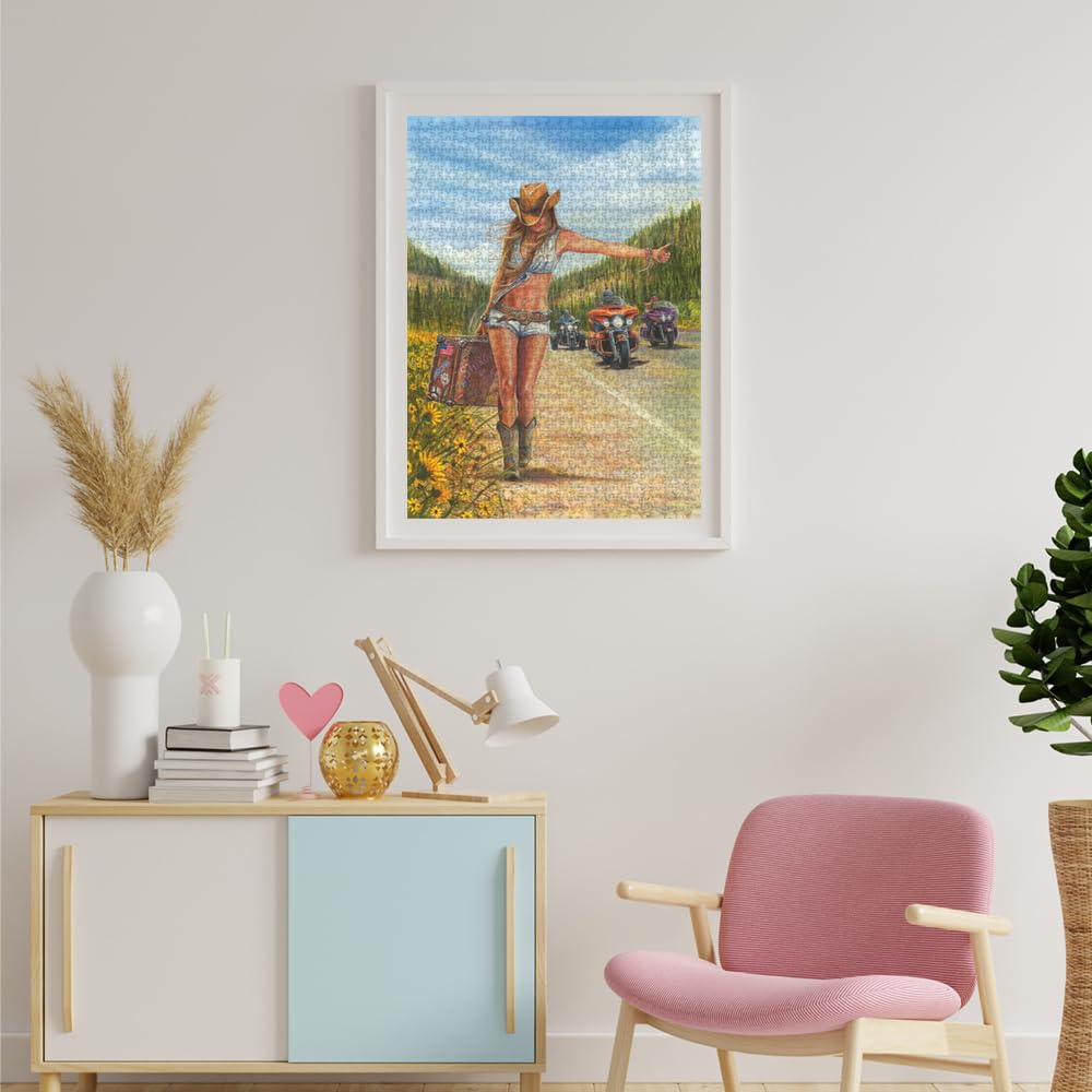 Anatolian Puzzle - American Gypsy 1000-Piece Jigsaw Puzzle 1124, Multicolor | Made in Türkiye