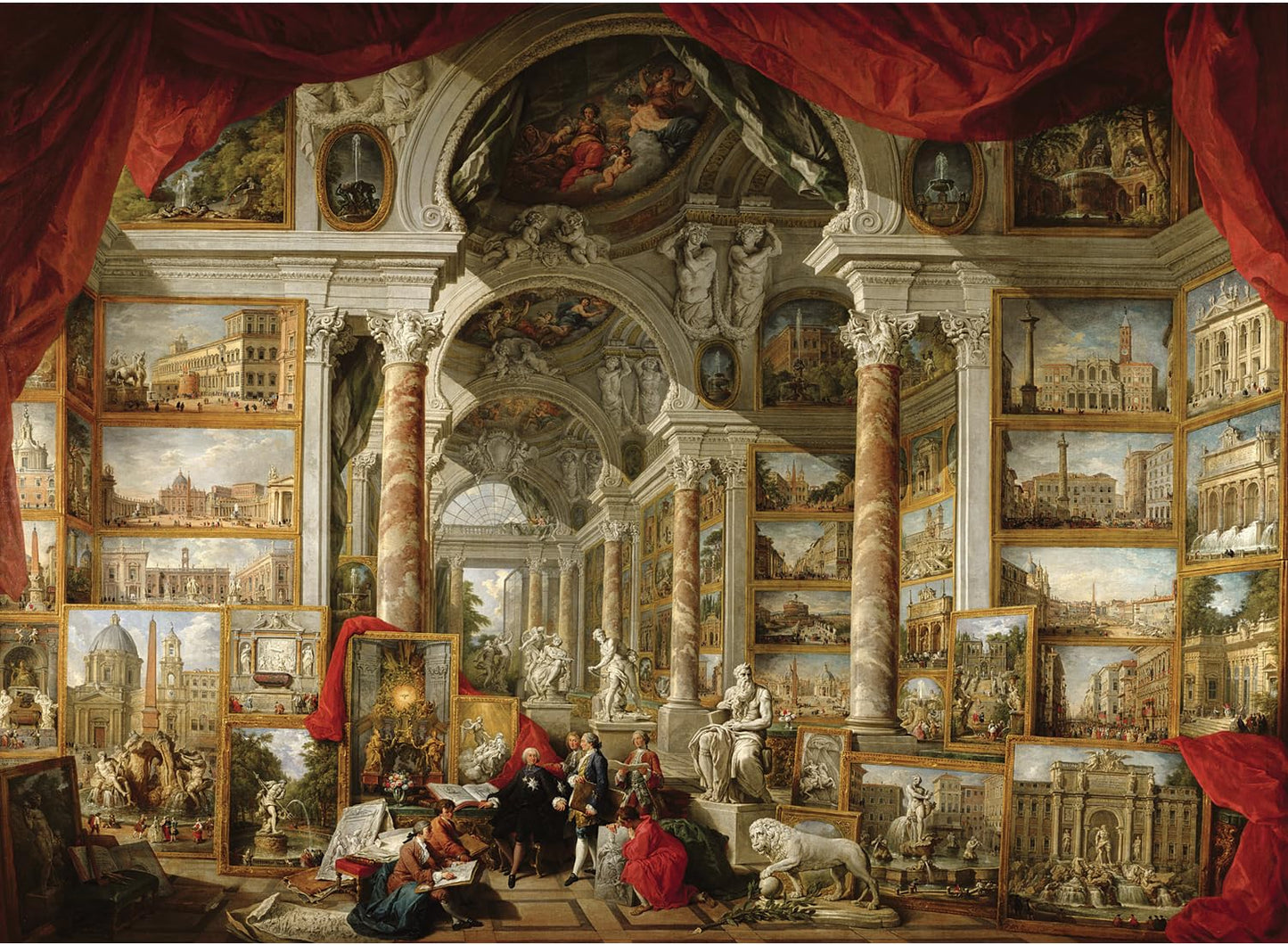 Anatolian Puzzle - Gallery: Views of Modern Rome 4000-Piece Jigsaw Puzzle #5204