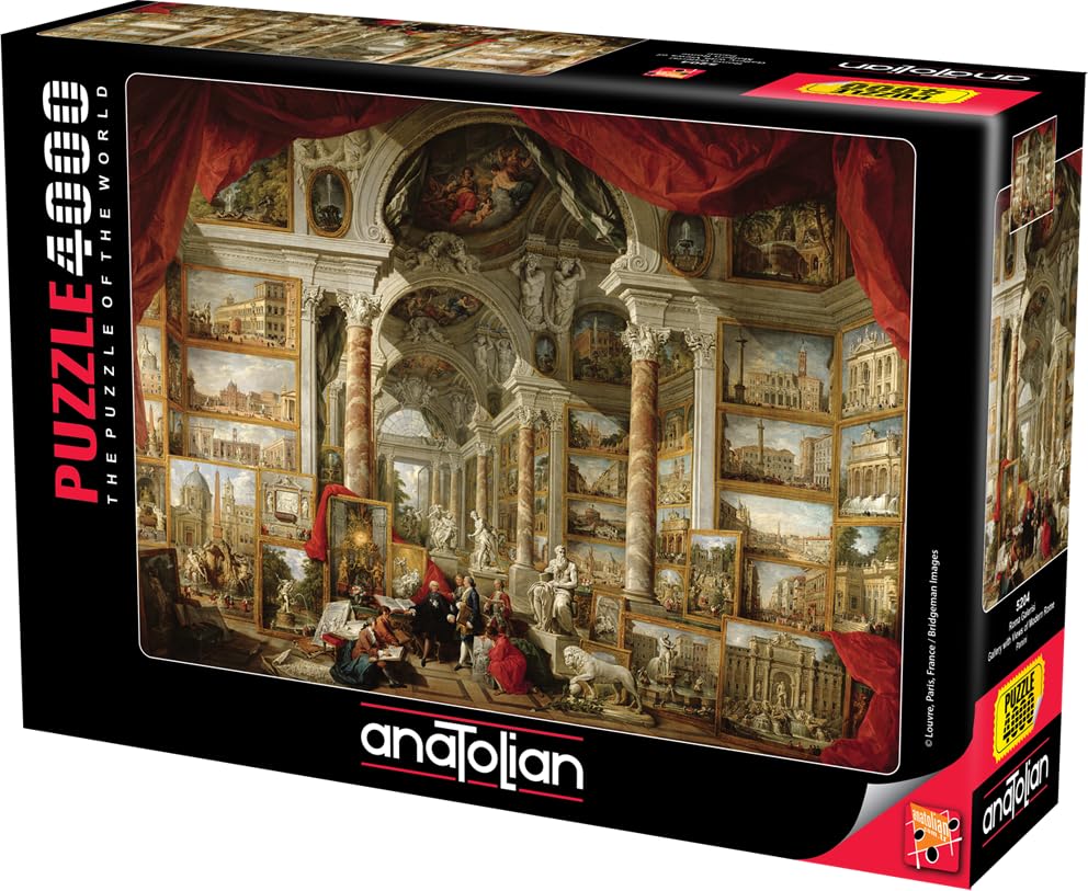 Anatolian Puzzle - Gallery: Views of Modern Rome 4000-Piece Jigsaw Puzzle #5204