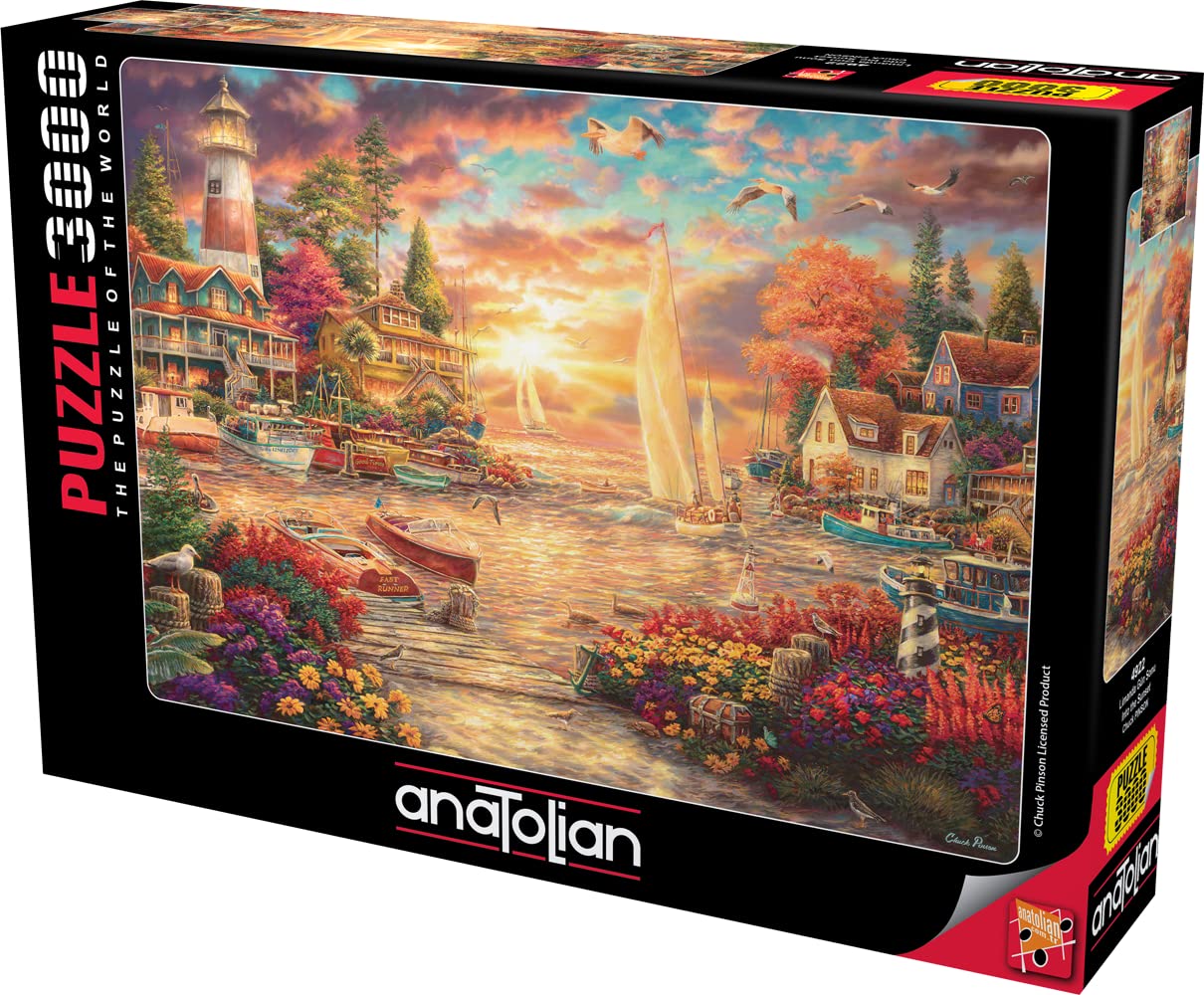 Anatolian Puzzle - Into The Sunset 3000-Piece Jigsaw (Multicolor)