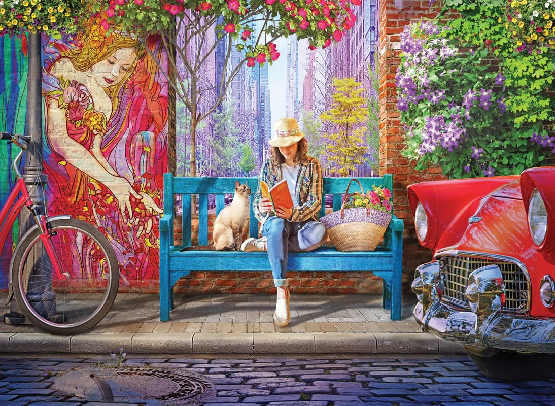 Anatolian Puzzle - Morning Reading 1000-Piece Jigsaw Puzzle #1151 | Bright Colors, Glare-Free Finish