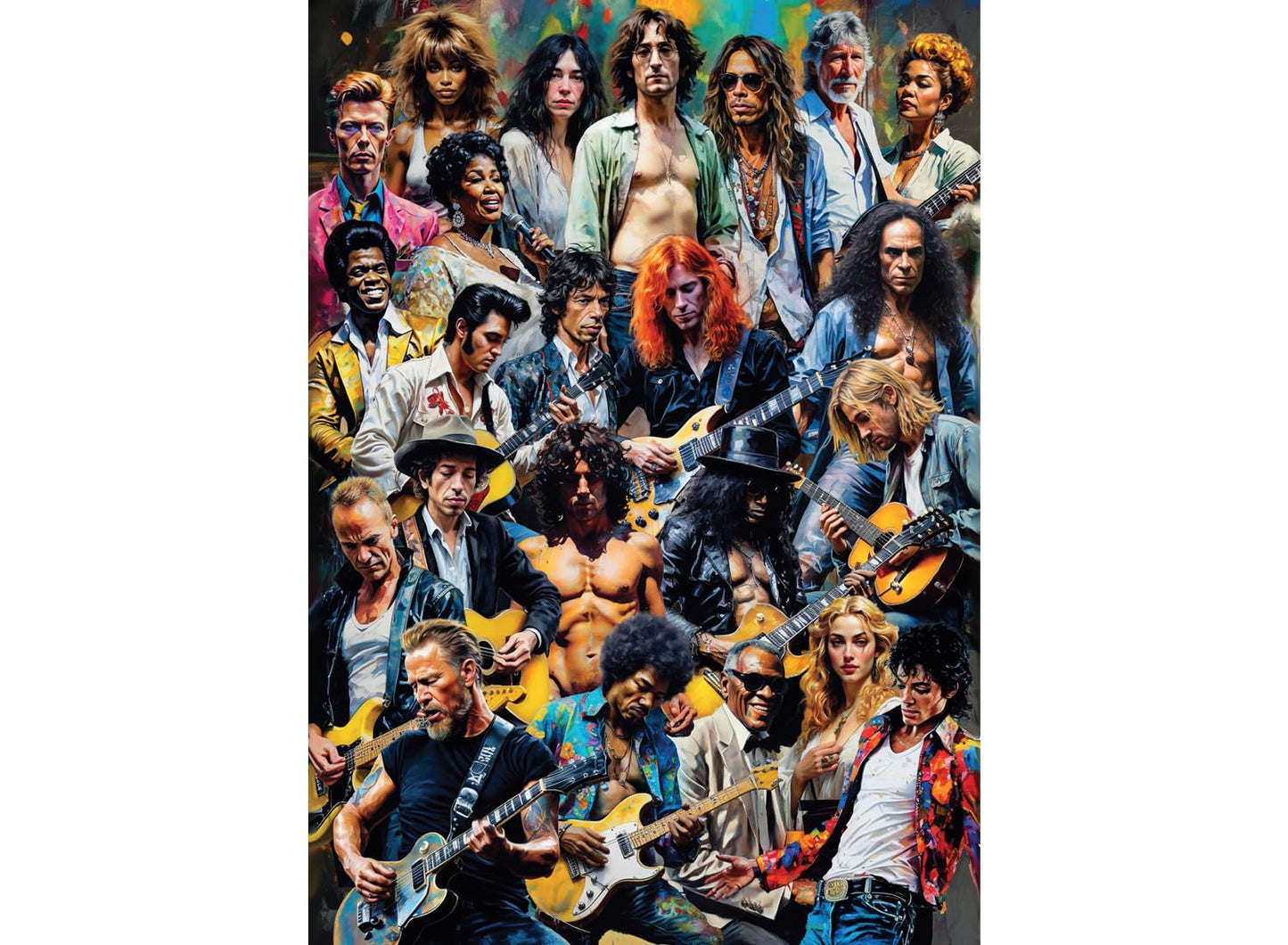 Anatolian Puzzle - Rock Stars 1500 Piece Jigsaw Puzzle | 85 x 60 cm