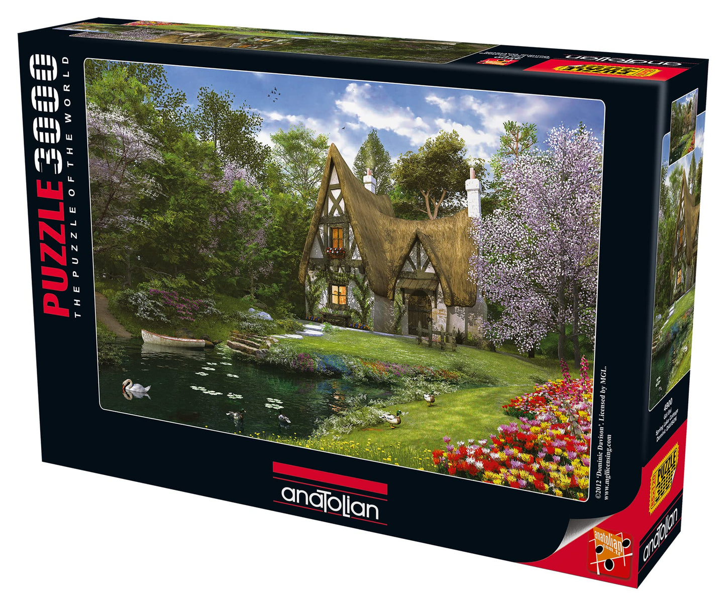 Anatolian Puzzle - Spring Lake Cottage 3000-Piece Jigsaw Puzzle #4900