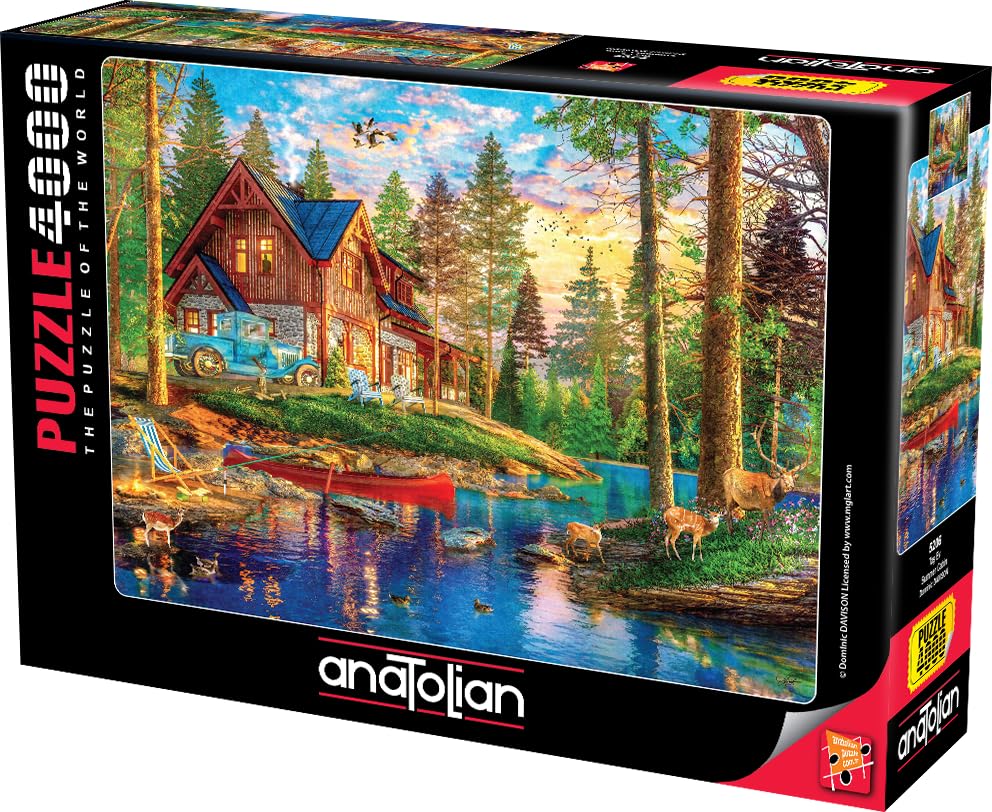 Anatolian Puzzle - Summer Cabin 4000-Piece Jigsaw (5206) | Made in Türkiye