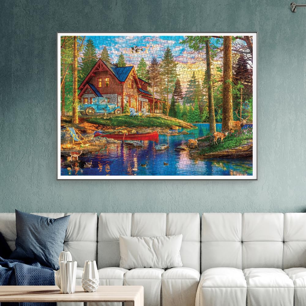 Anatolian Puzzle - Summer Cabin 4000-Piece Jigsaw (5206) | Made in Türkiye