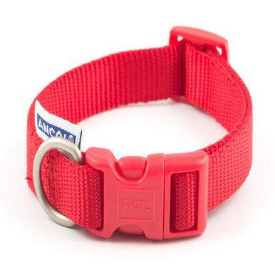 Ancol Viva Adjustable Collar Red 45-70cm Size 5-9