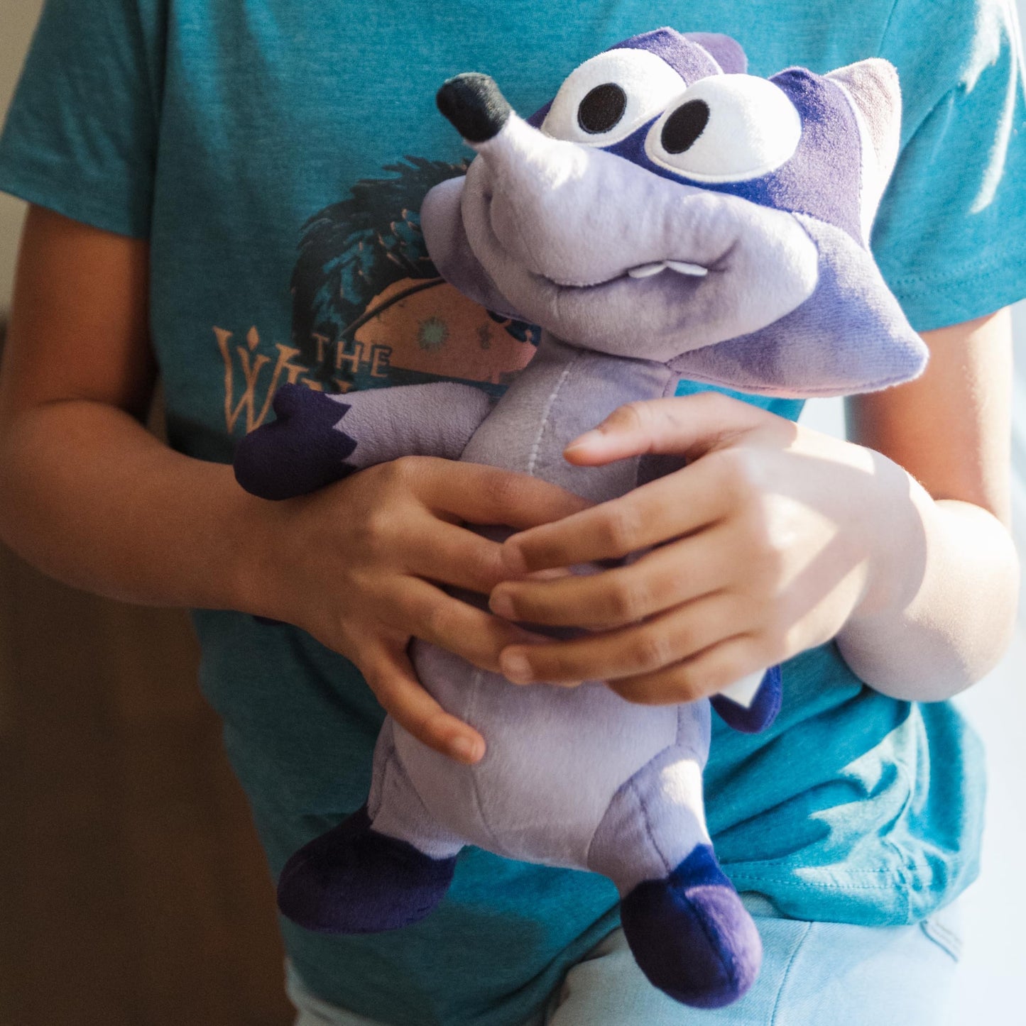 ANGEL STUDIOS | Derek Plushie 13inch Soft Tuttle Twins Raccoon Plush Toy