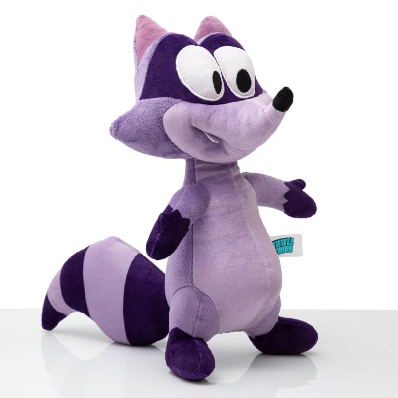 ANGEL STUDIOS | Derek Plushie 13inch Soft Tuttle Twins Raccoon Plush Toy