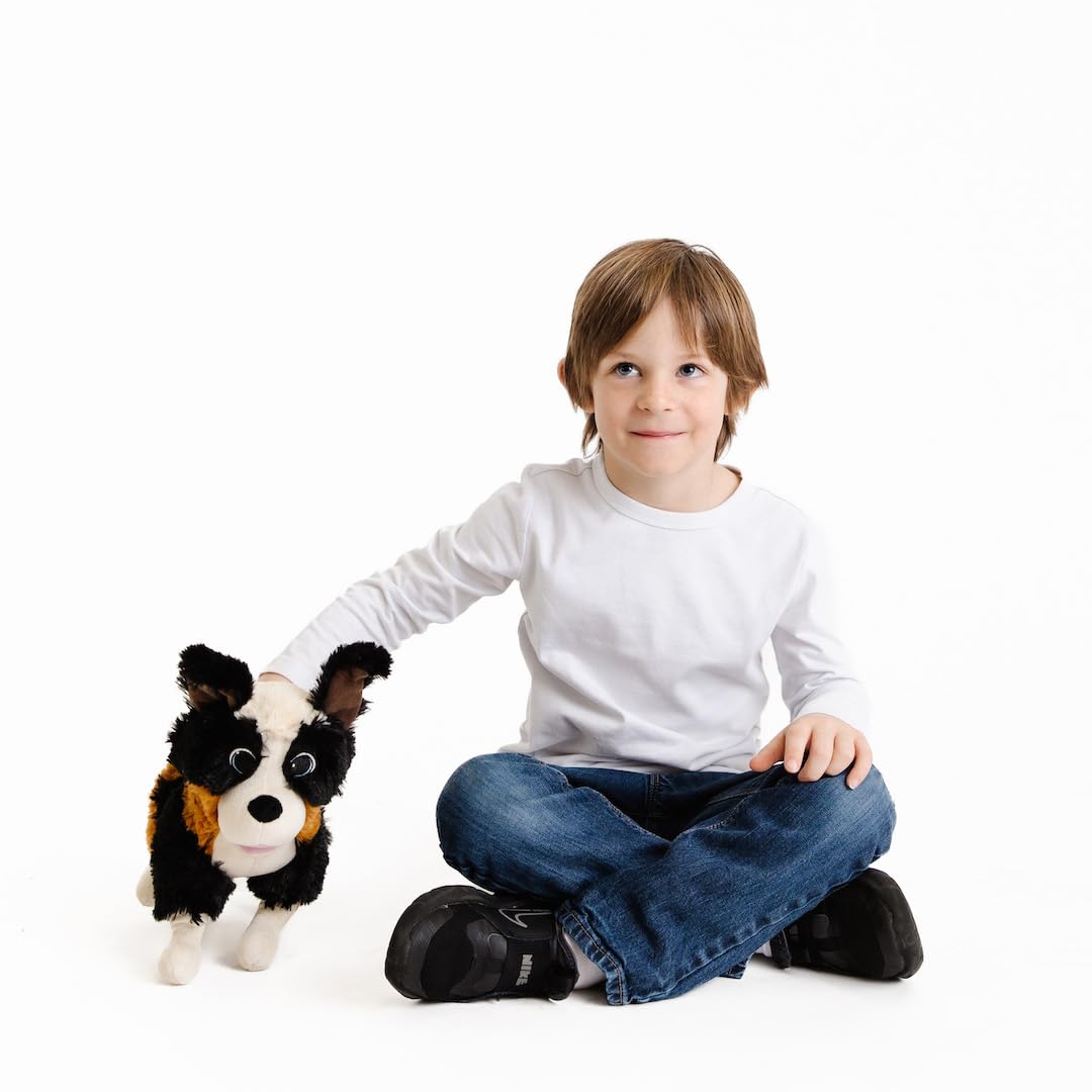 ANGEL STUDIOS Nugget Plushie 10in — Wingfeather Saga Self-Standing Dog Toy