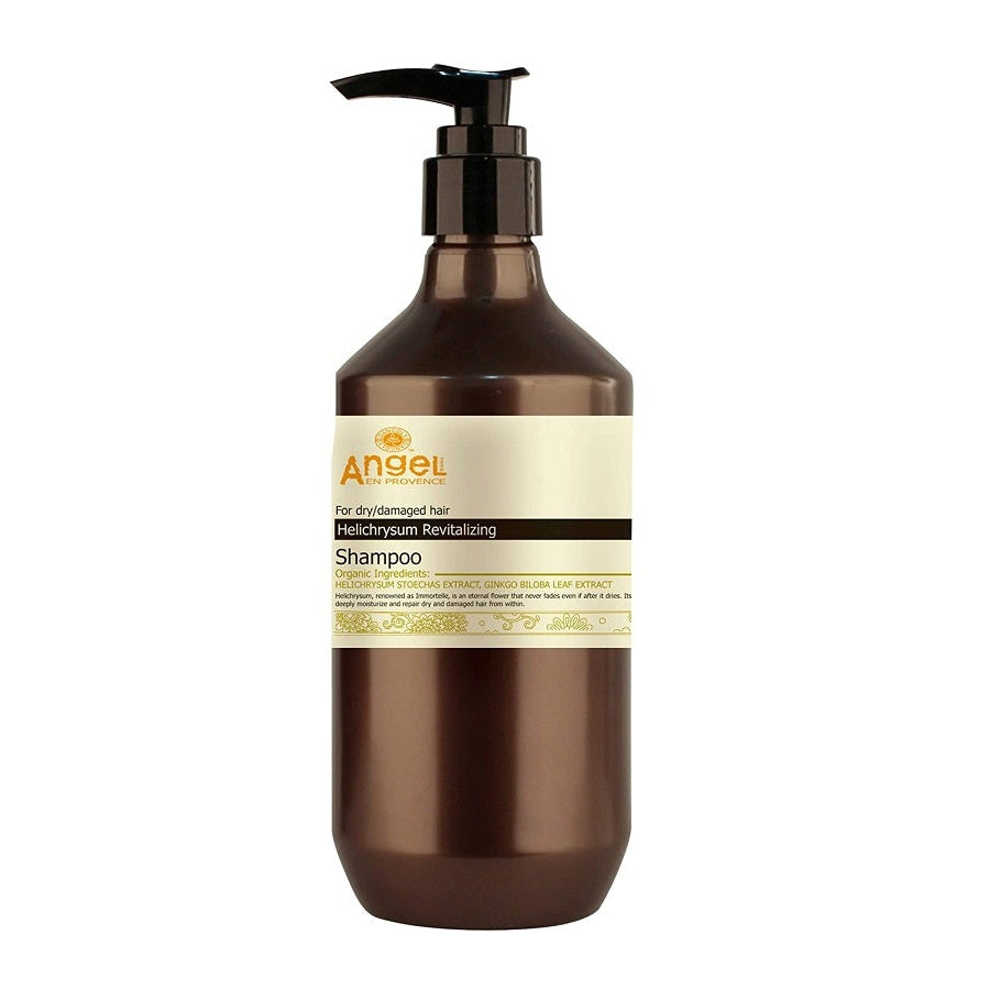 Angel en Provence Organic Helichrysum Revitalizing Shampoo for Dry, Damaged & Aging Hair 400ml/13.53 oz