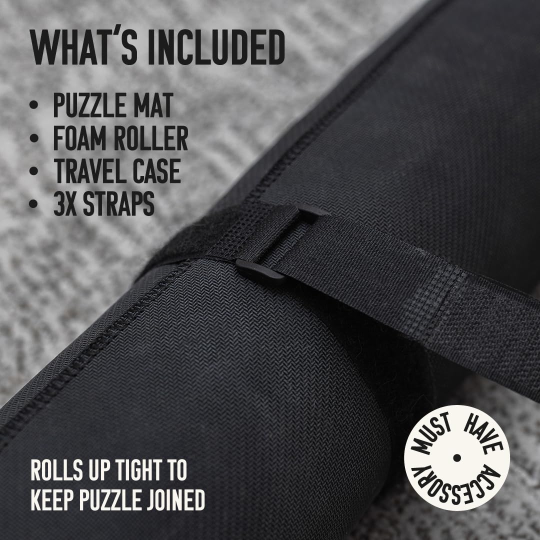 Angora Brands Puzzle Mat Roll-Up for Jigsaw Puzzles Fits 1500/1000/500 Pieces - Amuzi