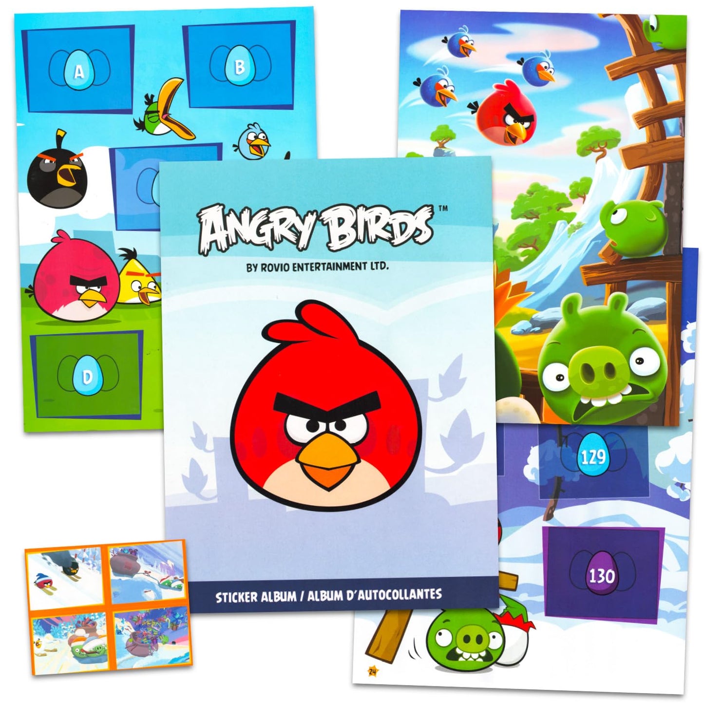 Angry Birds Sticker Activity Book Bundle: Video Game Activities & Sticker Packs