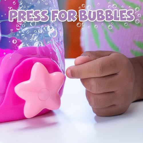Animagic Let’s Glo Axolotl Bubble Reef – Glow-in-Water Toy for Ages 4+
