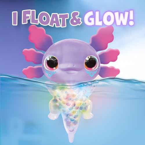 Animagic Let’s Glo Axolotl Bubble Reef – Glow-in-Water Toy for Ages 4+