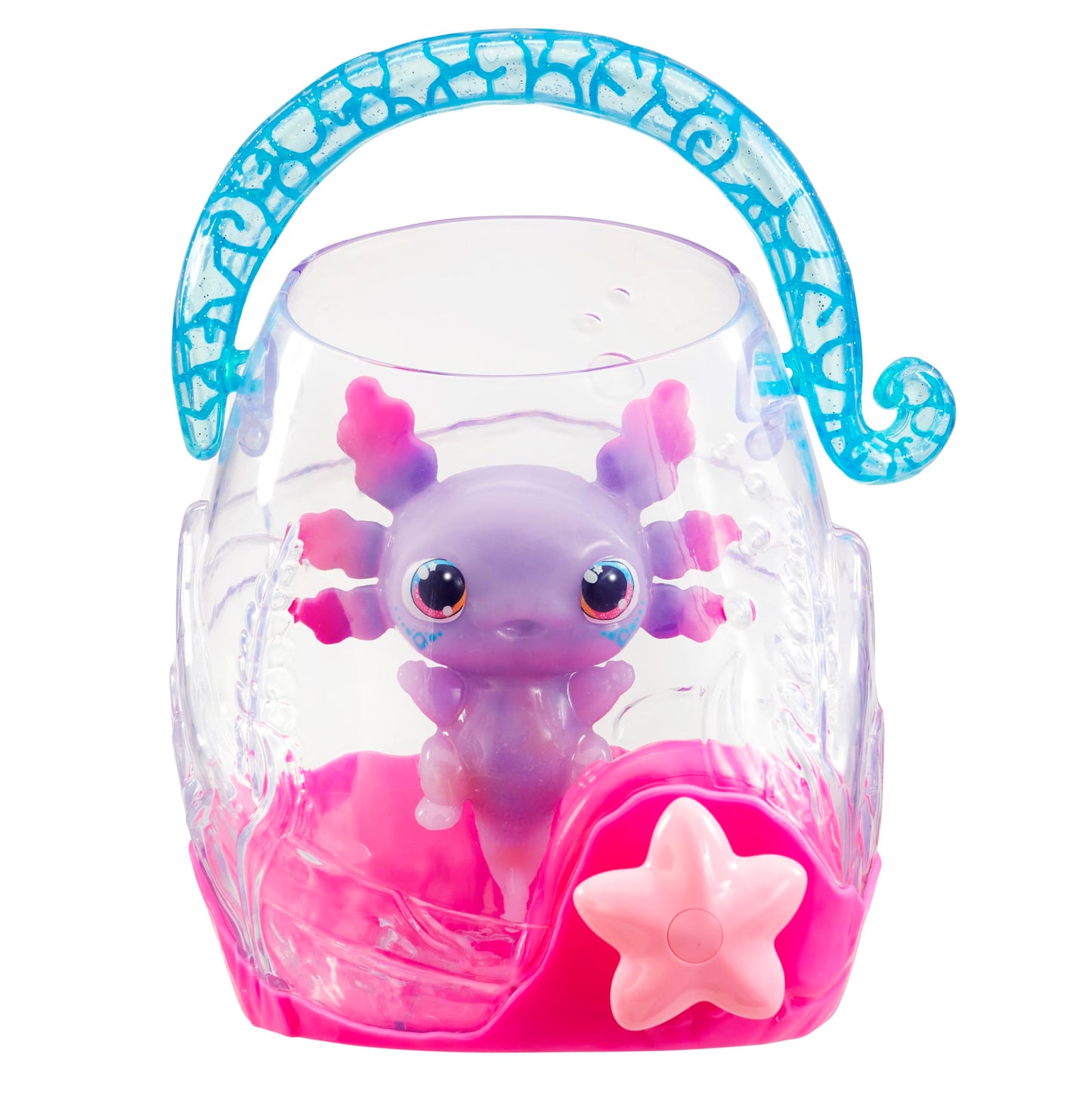 Animagic Let’s Glo Axolotl Bubble Reef – Glow-in-Water Toy for Ages 4+