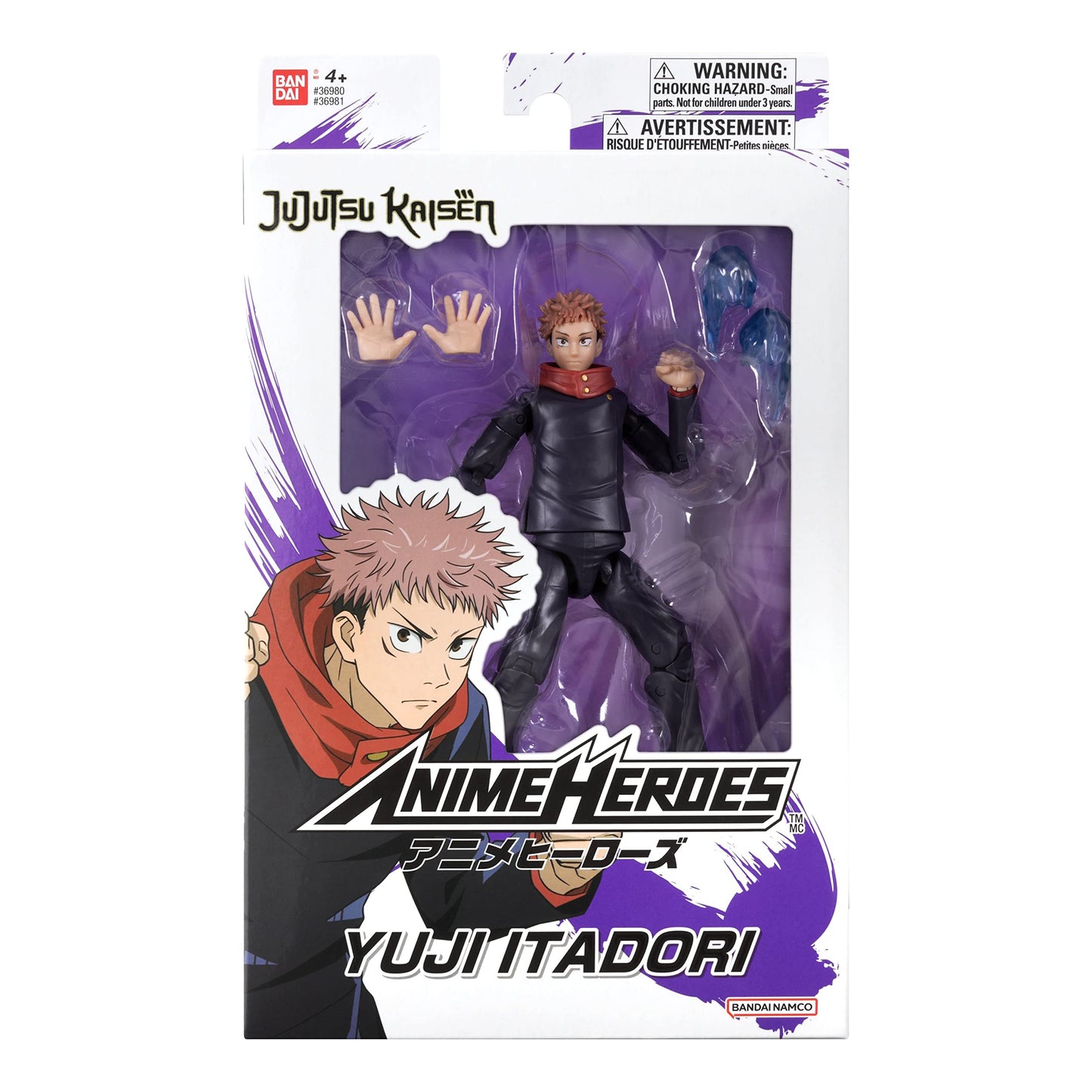 ANIME HEROES - Jujutsu Kaisen Itadori Yuji Action Figure – 6.5-Inch Collectible