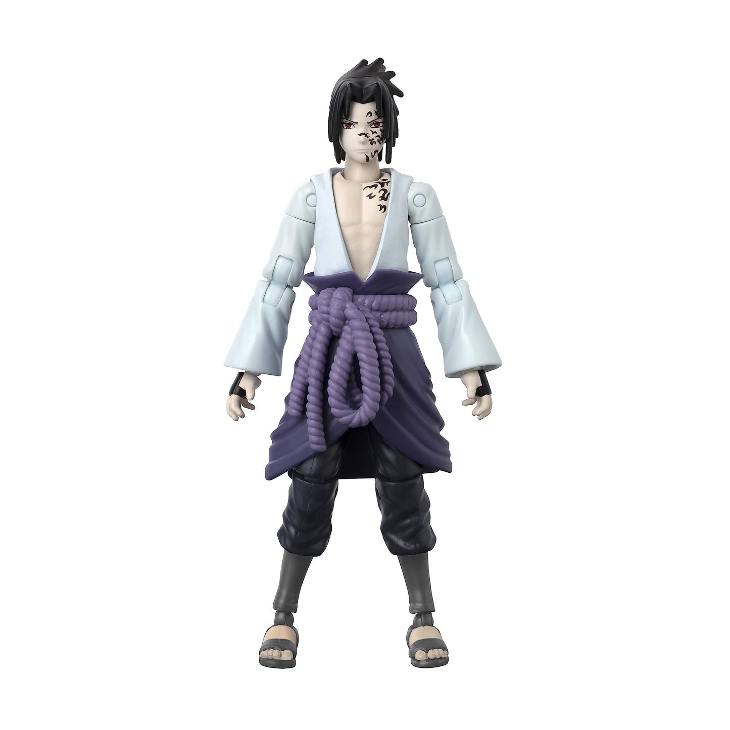 ANIME HEROES Beyond Naruto: Sasuke Uchiha Curse Mark Transformation Action Figure | 6.5-inch Collectible