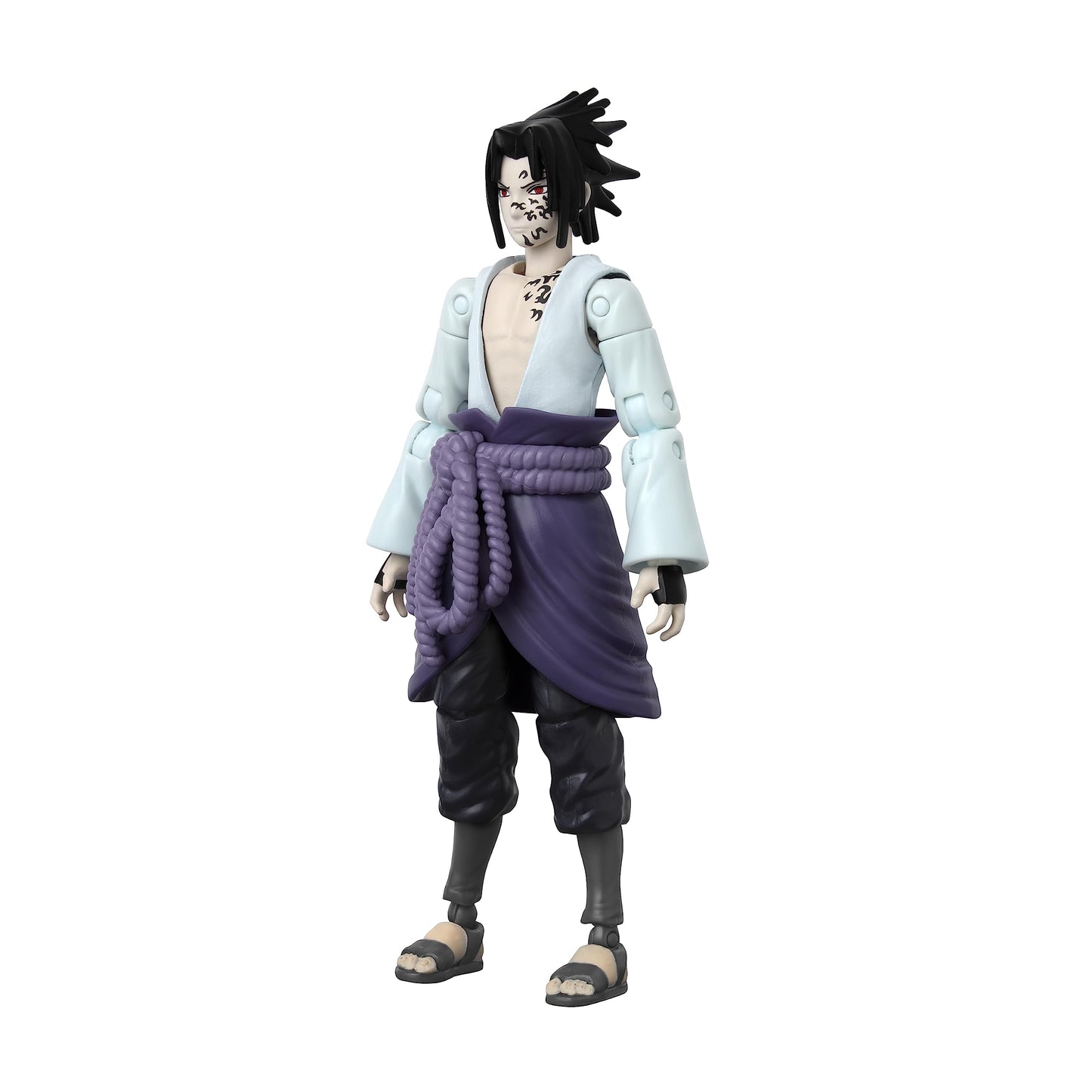 ANIME HEROES Beyond Naruto: Sasuke Uchiha Curse Mark Transformation Action Figure | 6.5-inch Collectible
