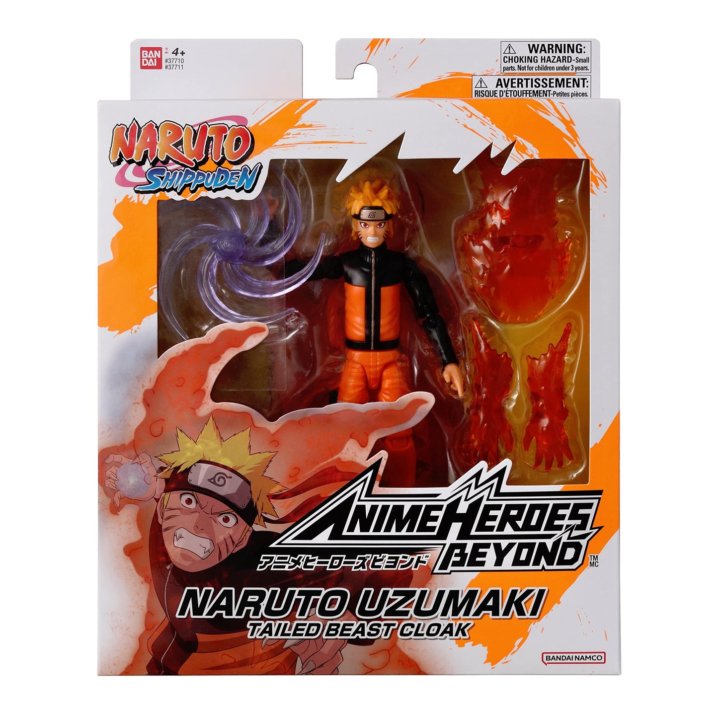 ANIME HEROES Beyond Naruto Shippuden Naruto Action Figure - Three Tail Mode