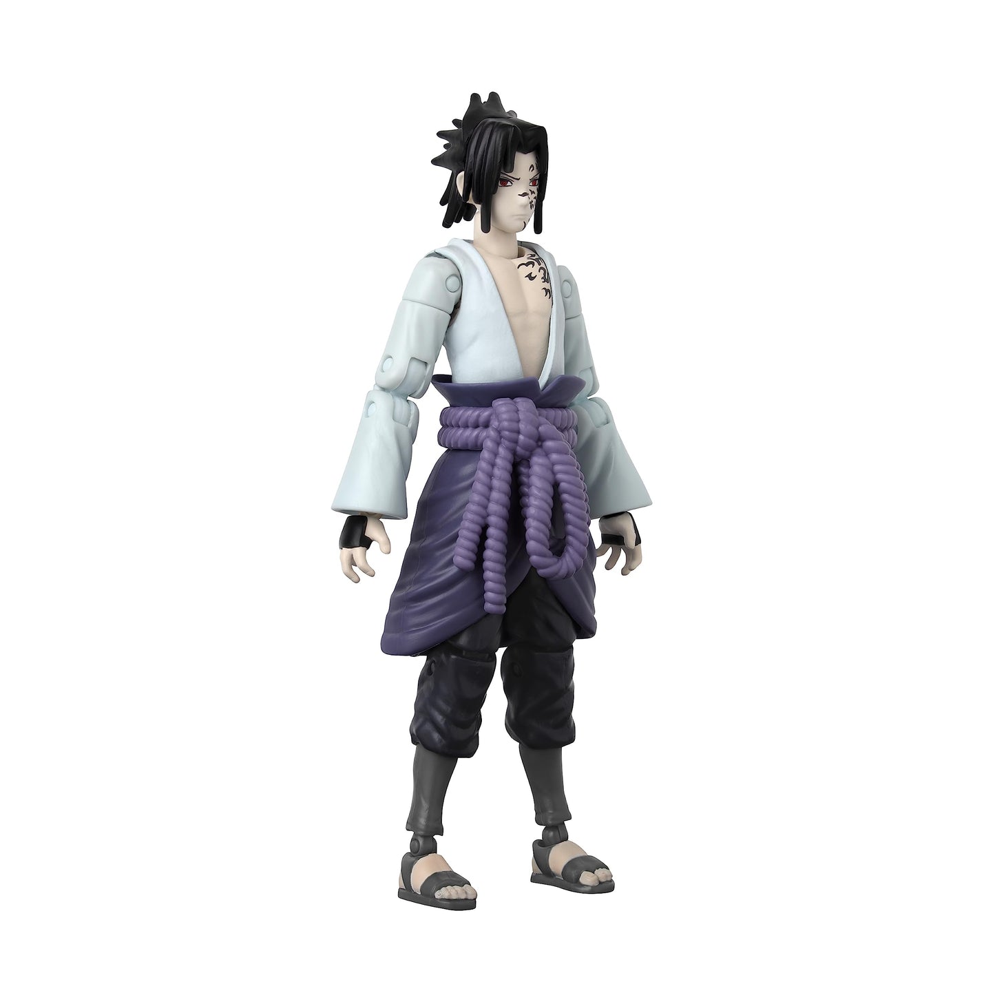 ANIME HEROES Beyond Naruto: Sasuke Uchiha Curse Mark Transformation Action Figure | 6.5-inch Collectible