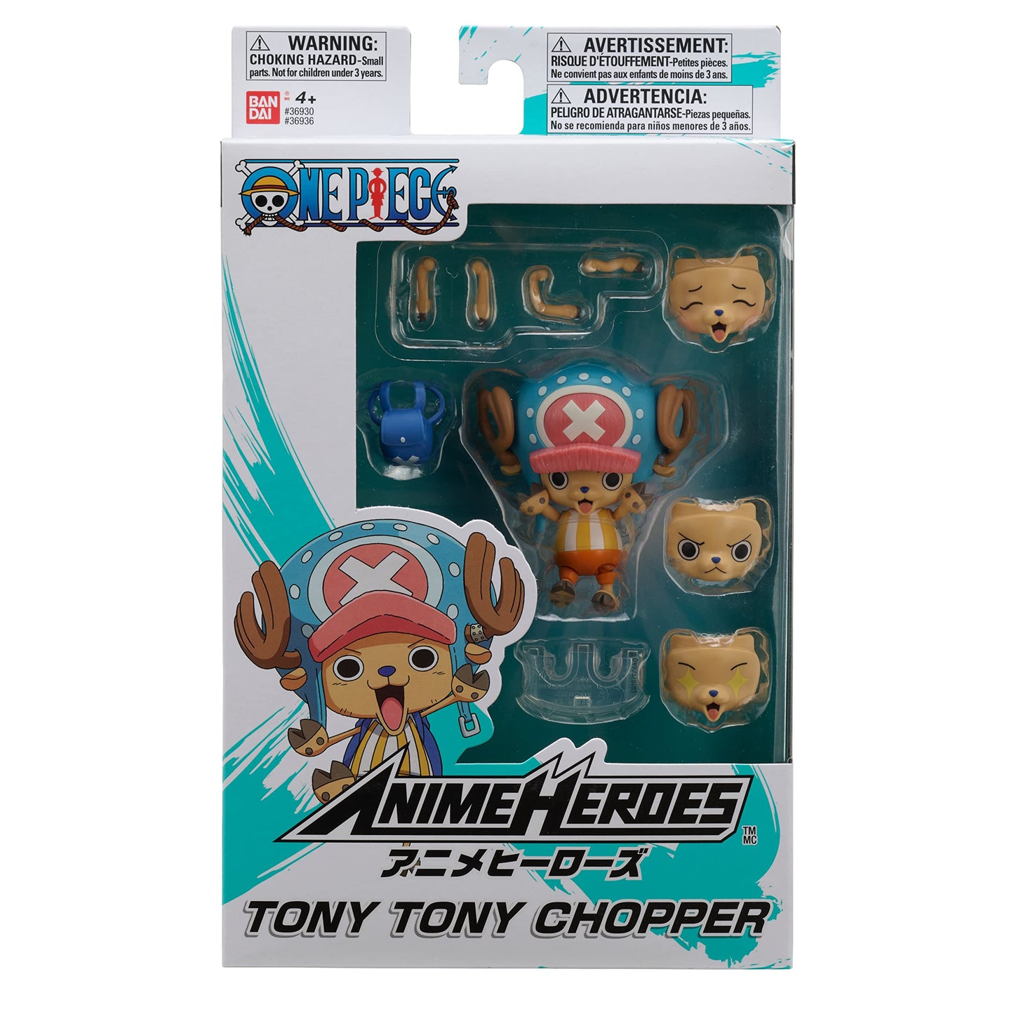 ANIME HEROES - Tony Tony Chopper 6.5-Inch One Piece Action Figure