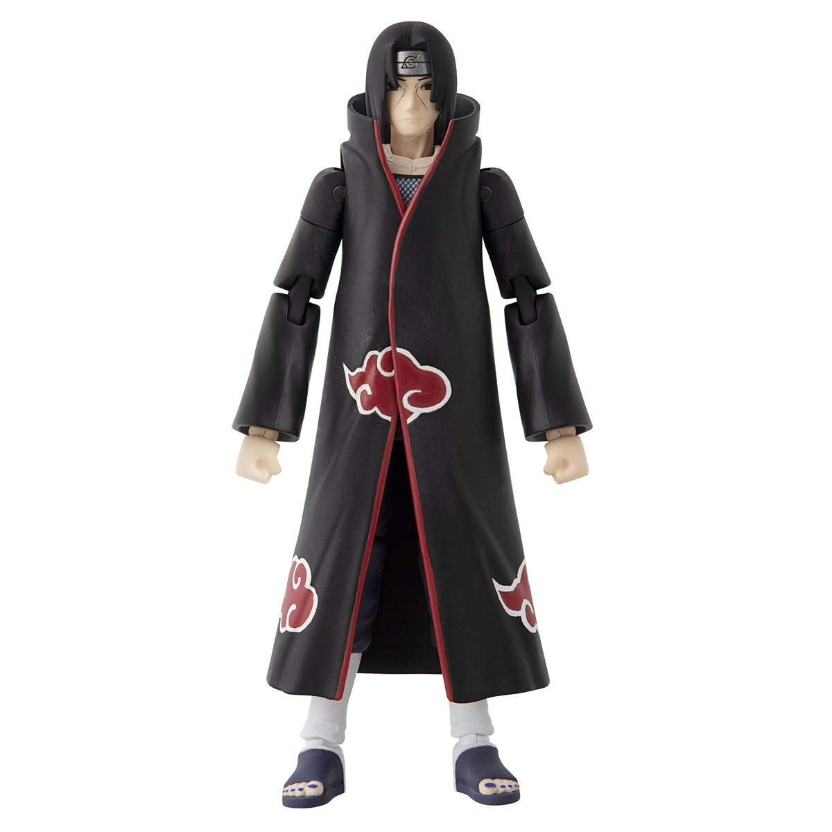 ANIME HEROES Naruto Shippuden Itachi Uchiha Action Figure — 6.5-Inch, 20+ Articulation