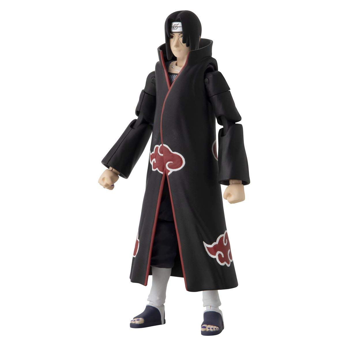 ANIME HEROES Naruto Shippuden Itachi Uchiha Action Figure — 6.5-Inch, 20+ Articulation