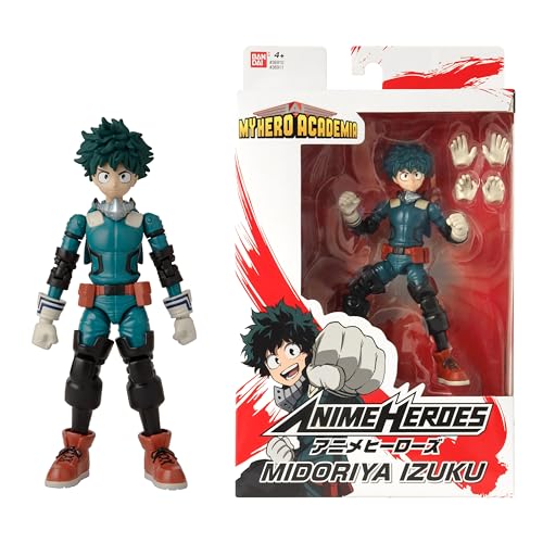 ANIME HEROES Izuku Midoriya Action Figure – 6.5-Inch MHA Collectible