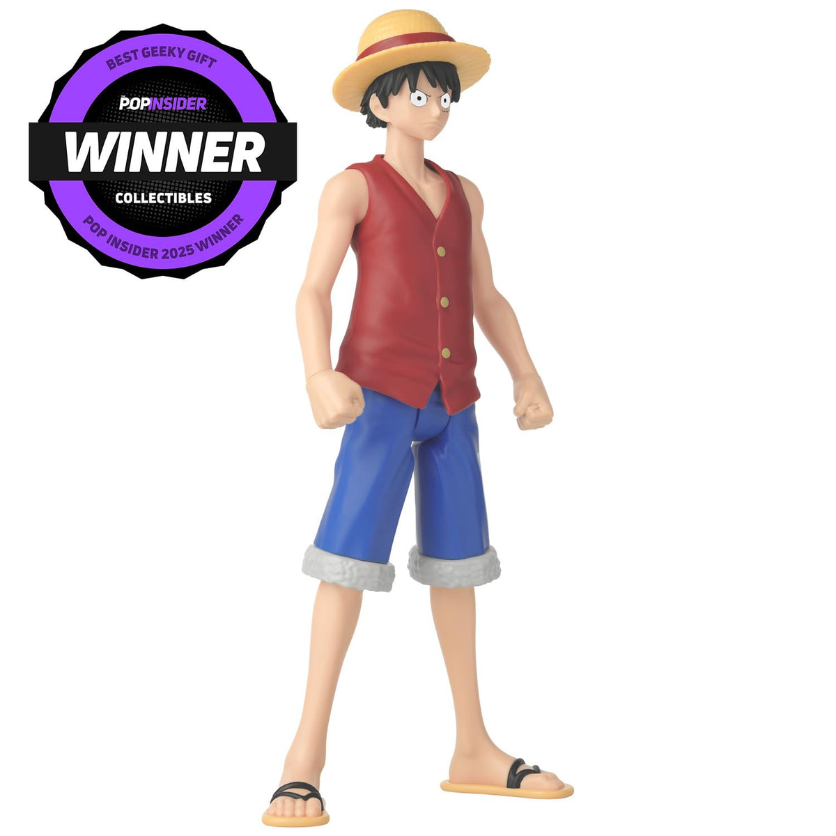 ANIME HEROES Mega - One Piece Monkey D. Luffy 12-Inch Action Figure