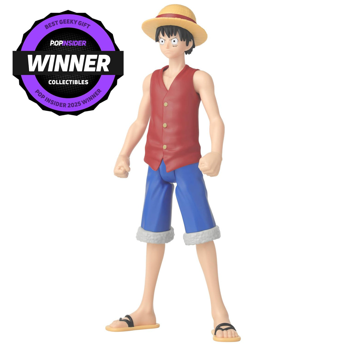ANIME HEROES Mega - One Piece Monkey D. Luffy 12-Inch Action Figure