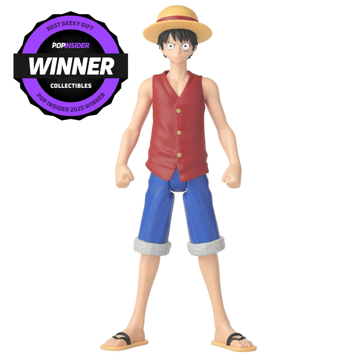 ANIME HEROES Mega - One Piece Monkey D. Luffy 12-Inch Action Figure