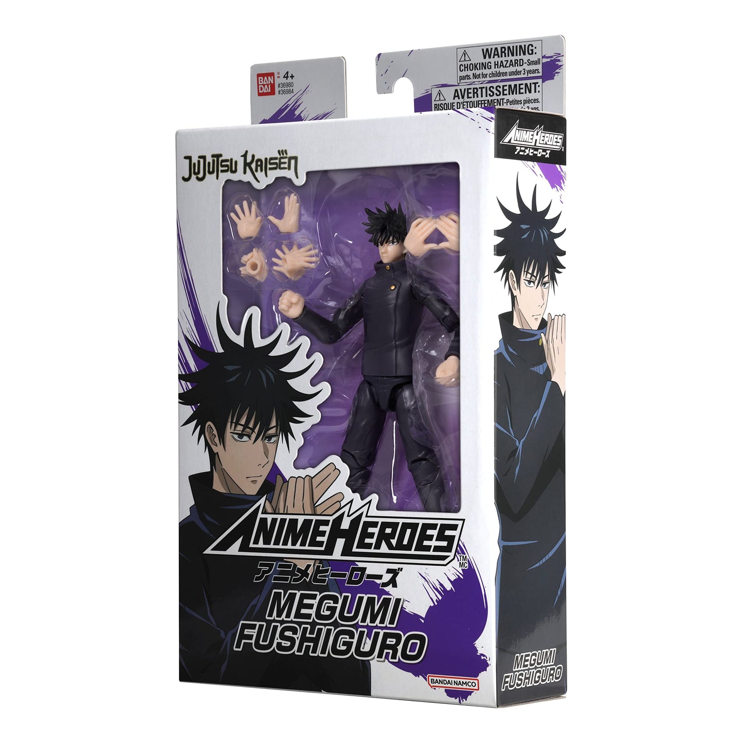 ANIME HEROES Jujutsu Kaisen Megumi Fushiguro Action Figure - 6.5-Inch Collectible