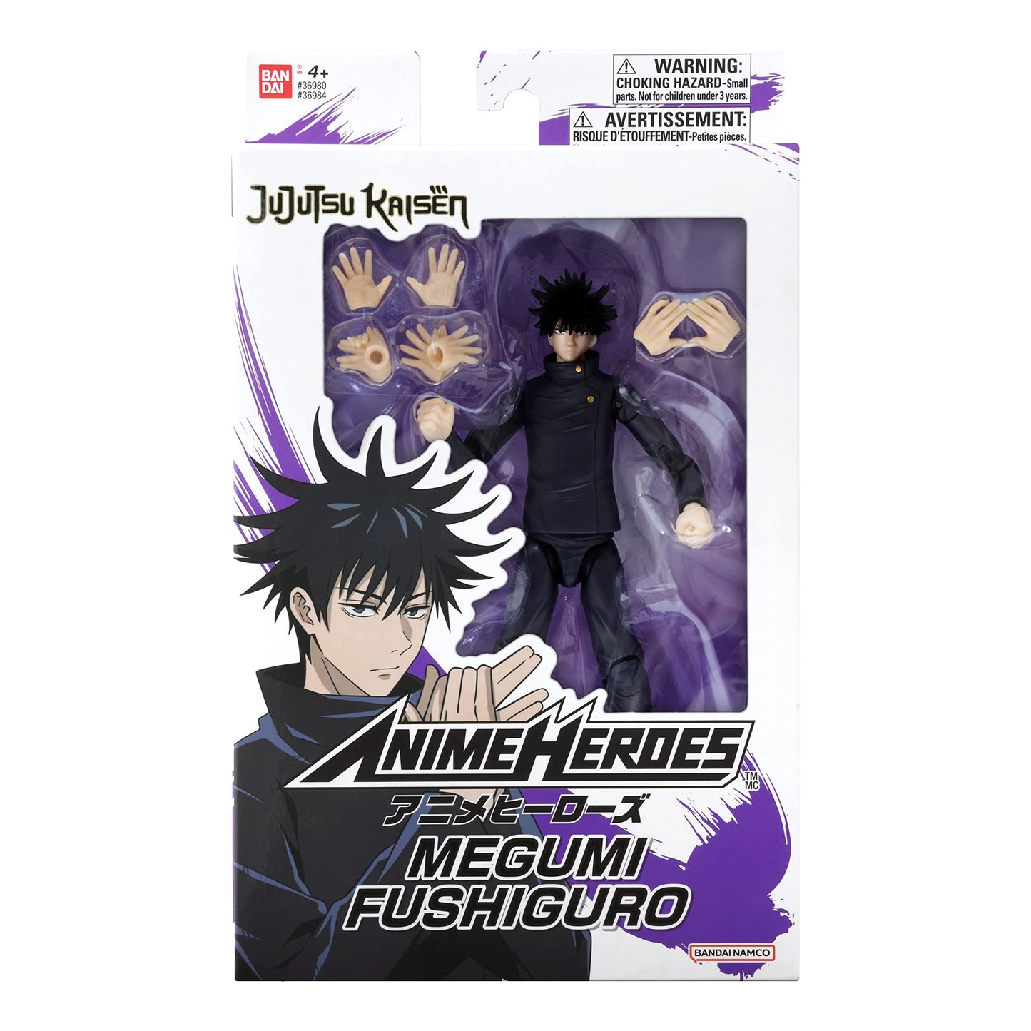 ANIME HEROES Jujutsu Kaisen Megumi Fushiguro Action Figure - 6.5-Inch Collectible