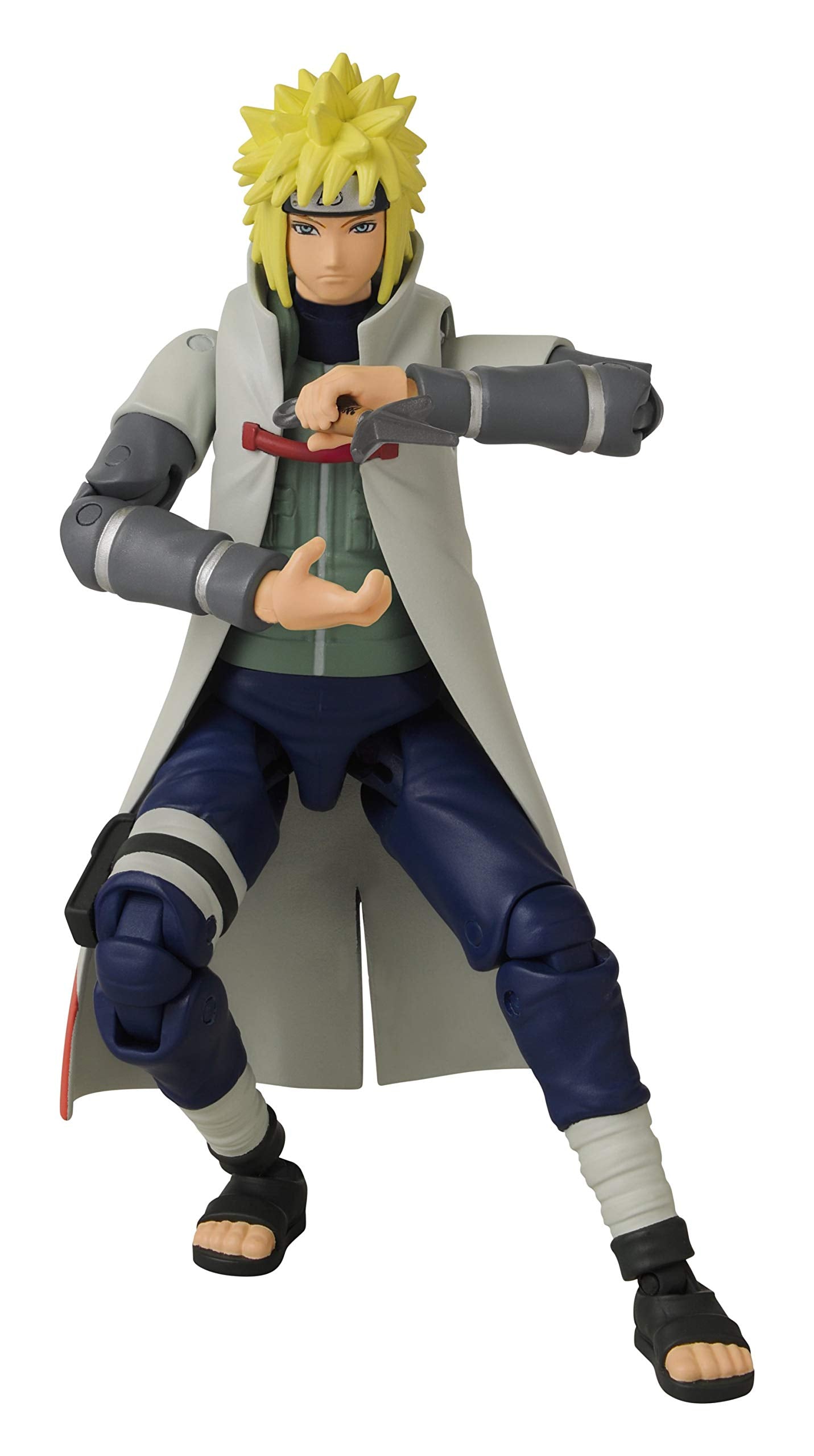 ANIME HEROES Naruto Shippuden Minato Namikaze Action Figure - 6.5-Inch, 20+ Points of Articulation