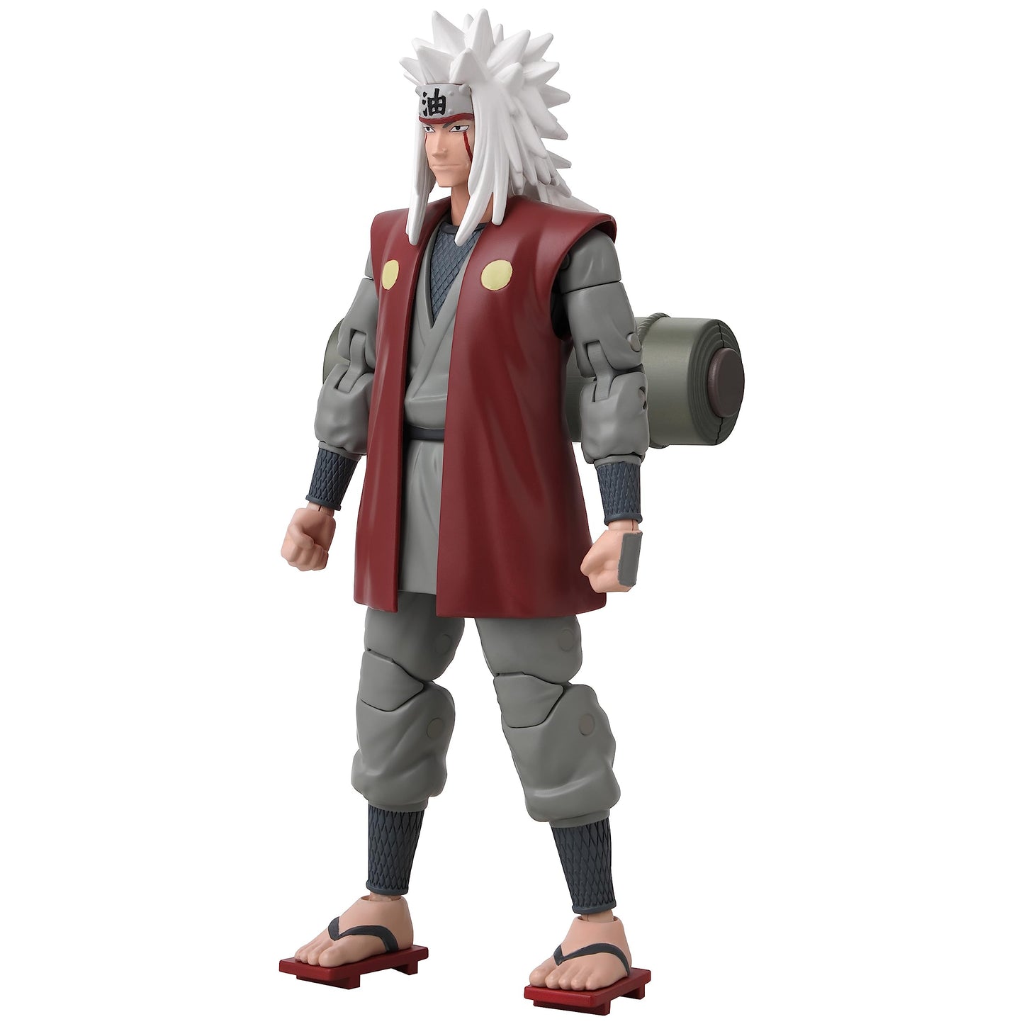 ANIME HEROES Naruto Jiraiya Action Figure - 6.5-Inch Poseable Collectible