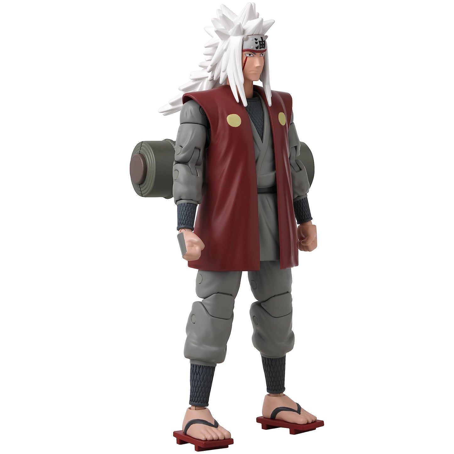 ANIME HEROES Naruto Jiraiya Action Figure - 6.5-Inch Poseable Collectible