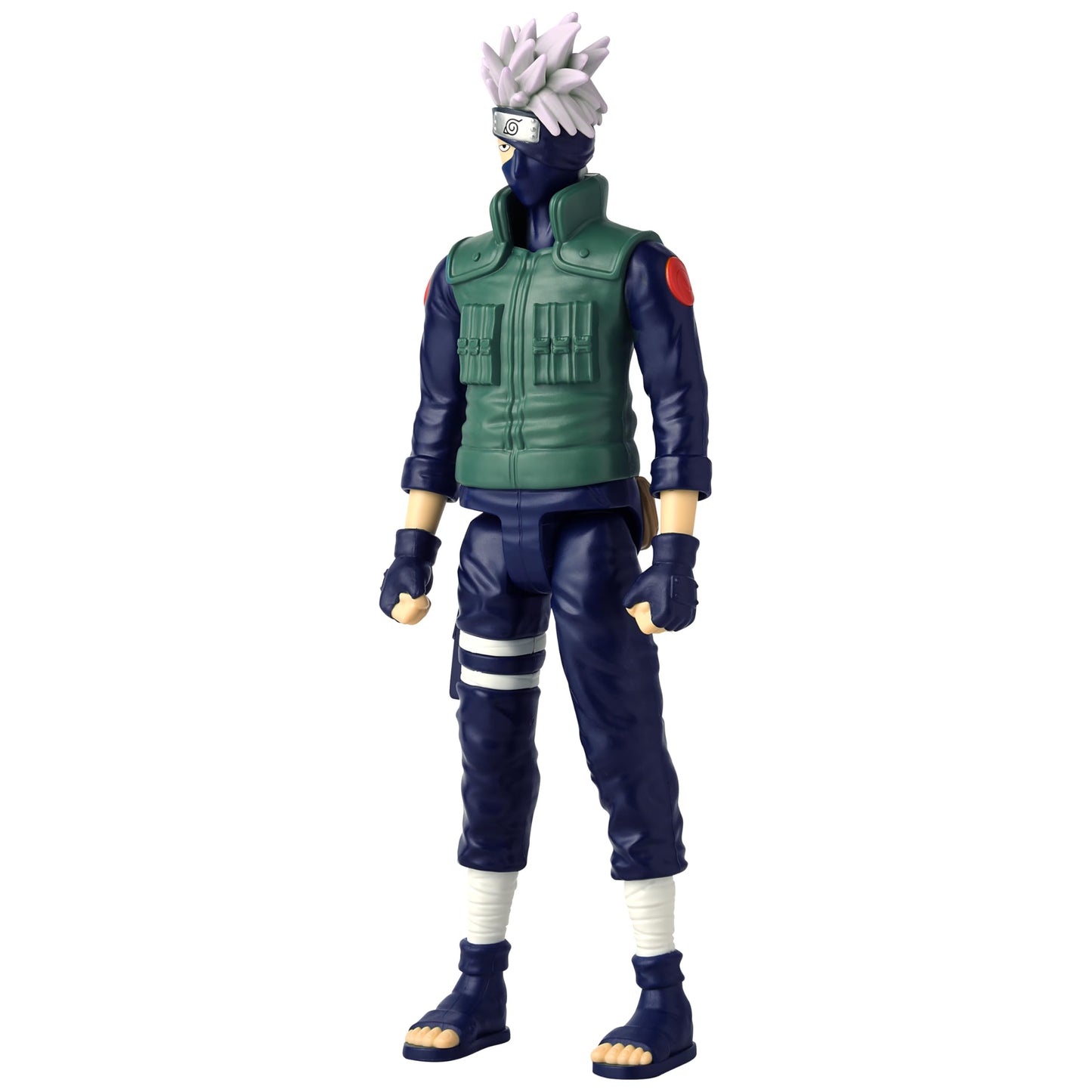 ANIME HEROES MEGA Naruto Kakashi 12-Inch Action Figure | Collectible Toy