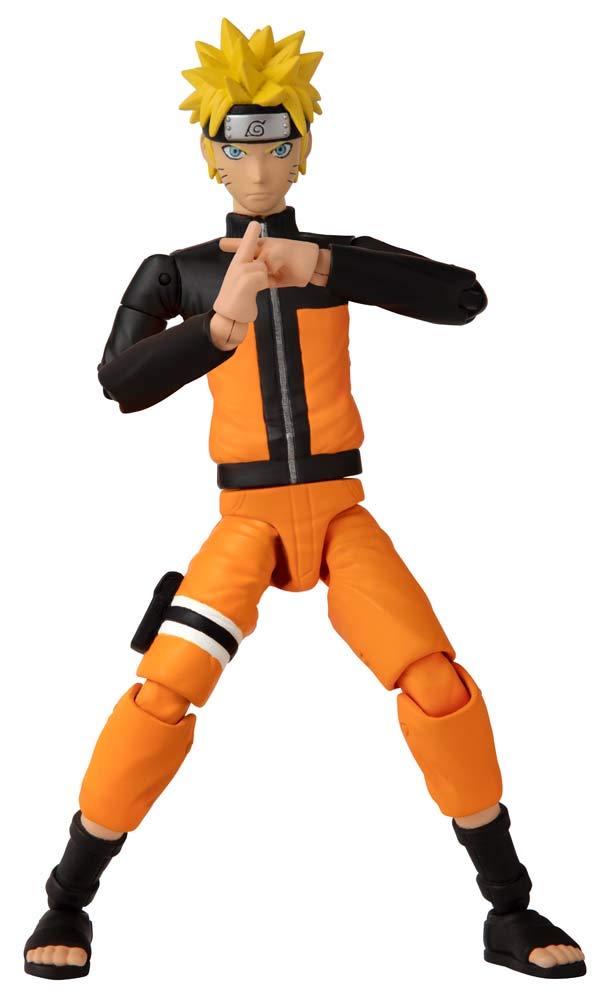 ANIME HEROES Naruto Shippuden Naruto Uzumaki Action Figure - 6.5-inch, 20+ Points of Articulation