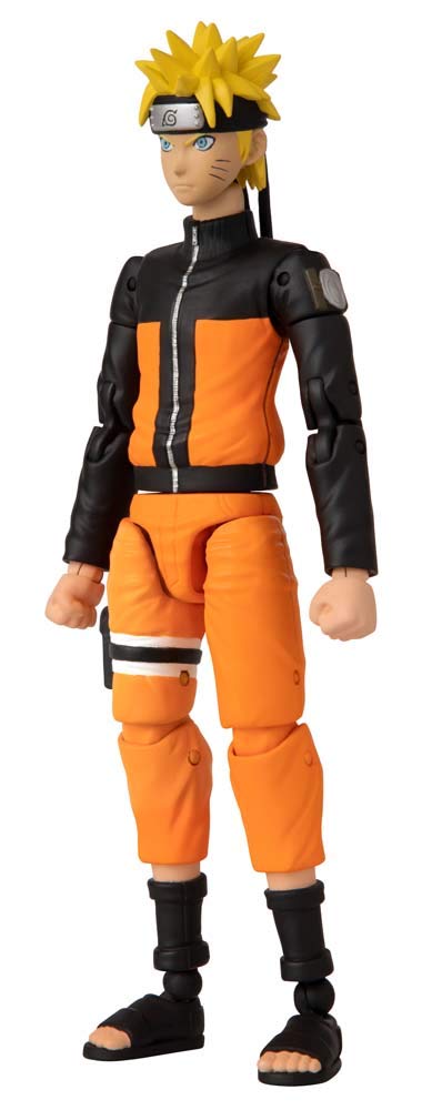 ANIME HEROES Naruto Shippuden Naruto Uzumaki Action Figure - 6.5-inch, 20+ Points of Articulation