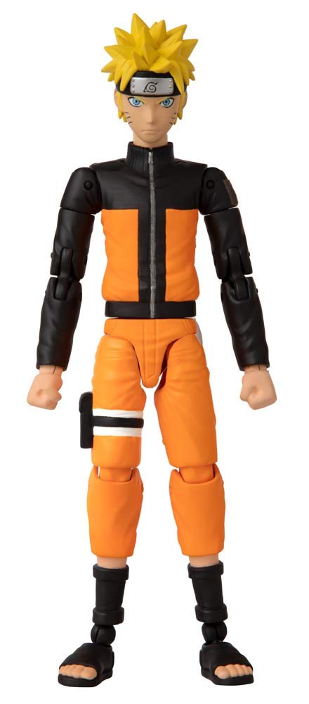 ANIME HEROES Naruto Shippuden Naruto Uzumaki Action Figure - 6.5-inch, 20+ Points of Articulation
