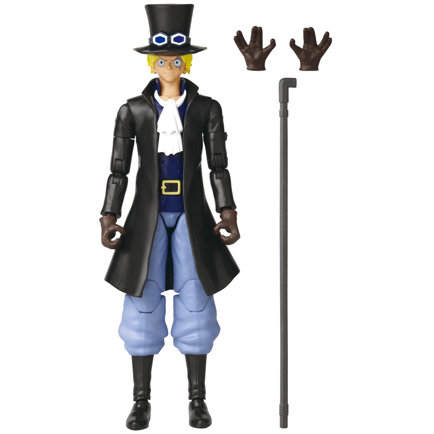 ANIME HEROES - One Piece Sabo Action Figure | 20+ Points of Articulation & Accessories