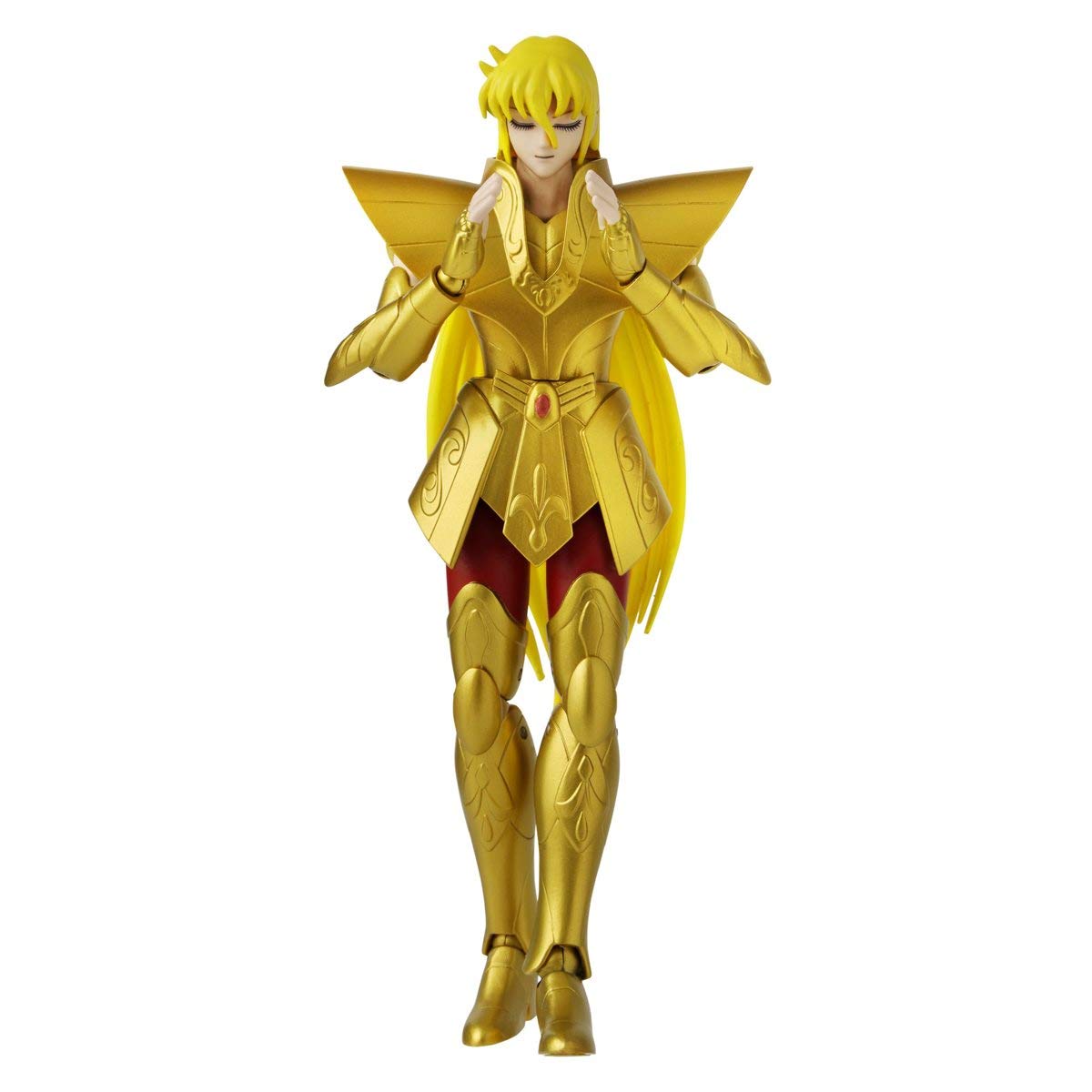 ANIME HEROES Virgo Shaka Action Figure | Saint Seiya Knights of the Zodiac 6.5-Inch Collectible